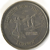 Moeda 1 Crown 2000