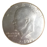 Moeda 1 Dolar Americano Comemorativa 1976 3 7 Cm Diâmetro