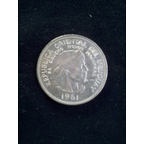 Moeda 10 Pesos De 1961 Uruguai