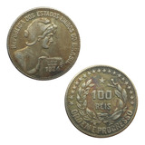 Moeda 100 Reis 1924