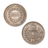 Moeda 1200 Reis 1845