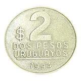 Moeda 2 Pesos Uruguayos