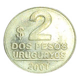Moeda 2 Pesos Uruguayos