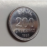 Moeda 200 Cruzeiros 1986