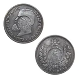 Moeda 2000 Reis 1875