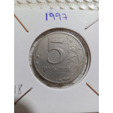 Moeda 5 Rublos 1997