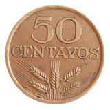 Moeda 50 Centavos Portugal Original! Mbc