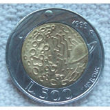 Moeda 500 Liras 1999 San Marino