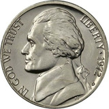 Moeda Americana Jefferson Nickel