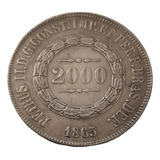 Moeda Brasil 2000 Reis