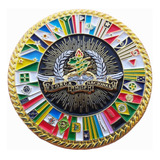  Moeda Challenge Coin Medalha Fn Força Nacional Polícia