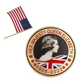 Moeda Comemorativa Rainha Elizabeth