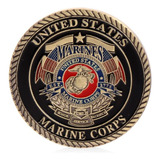 Moeda Comemorativa Us Marines