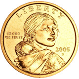 Moeda Da Serie Sacagawea