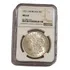 Moeda De Prata 1 Dólar Morgan 1921 Genuína Ngc Ms63