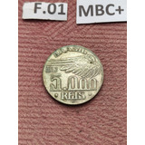 Moeda De Prata República De 5000 Réis De 1937 Mbc F1