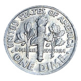 Moeda Dime 1988 Letras