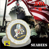 Moeda Divisão De Marinha Seabees 