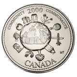 Moeda Do Canada 25