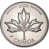 Moeda Do Canada 25