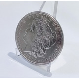 Moeda Dollar Morgan Prata