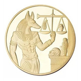 Moeda Egito Anubis Gold