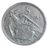 Moeda Espanha 5 Pesetas