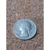 Moeda Estados Unidos Quarter Dollar Liberty 1965