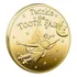 Moeda Fada Do Dente Leite Tooth Fairy Dourada Case Acrílico