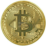 Moeda Fisica Bitcoin Detalhes Alto Relevo Coleçao  original 