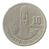 Moeda Guatemala 10 Centavos