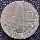 Moeda Guatemala 10 Centavos