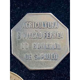 Moeda Histórica Brasileira Bananal sp Domingos Moitinho