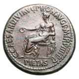 Moeda Imperio Romano Sestertius