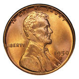 Moeda Lincoln Cent 1950