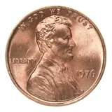 Moeda Lincoln Cent 1976