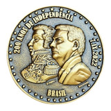 Moeda medalha Alusiva Bicentenario