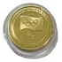 Moeda Medalha Entrega Bandeira Olimpíadas Banhada Ouro 27mm