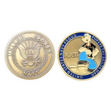 Moeda Medalha Us Navy