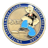 Moeda Medalha Us Navy