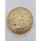 Moeda Morgan Dollar Prata