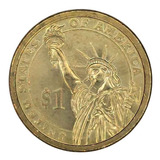 Moeda One Dollar 2007 P Cobre Com Latão Fc Eua Usa América