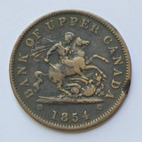 Moeda One Penny 1854