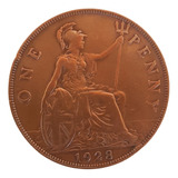 Moeda One Penny 1928