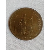 Moeda One Penny 1939