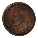 Moeda One Penny 1939