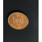 Moeda One Penny 2001 Inglaterra Ótimo Estado