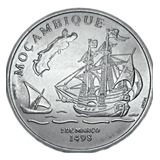 Moeda Portugal 200 Escudos Comemorativa 1998 Moçambique