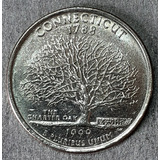 Moeda Quarter Dollar De 1999 Connecticut