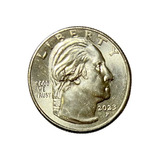 Moeda Quarter Dollar Dólar Edith Kanaka